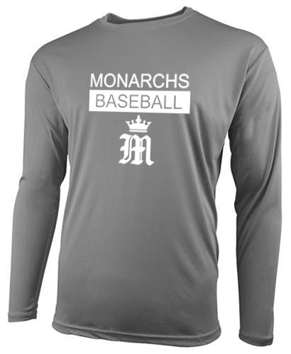 Long Sleeve Performance Shirt Bar Logo