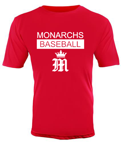 Performance Dry-Fit Crew T-Shirt Bar Logo