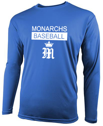 Long Sleeve Performance Shirt Bar Logo