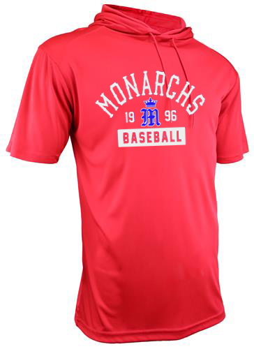 Monarchs Performance New 1996 Style SS Hoodie