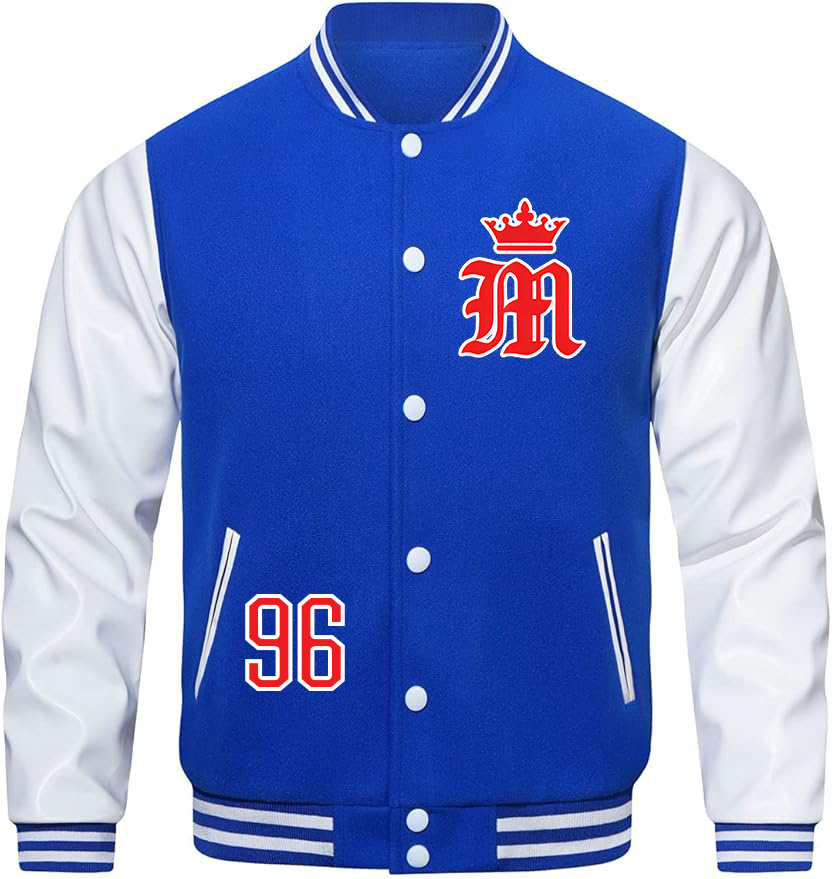 Monarchs Faux Leather Varsity Jacket