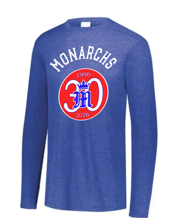 Monarchs 30th Anniversary Celebration LS Shirt