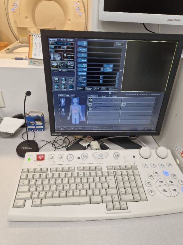 TOSHIBA Aquilion One 320 CT Scanner