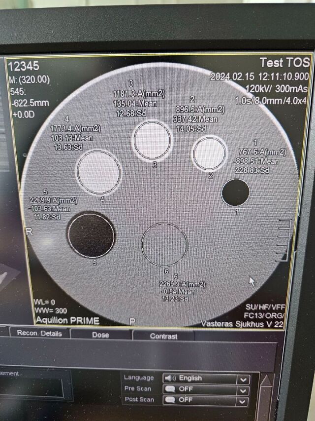 TOSHIBA AQUILION PRIME 64 CT SCANNER
