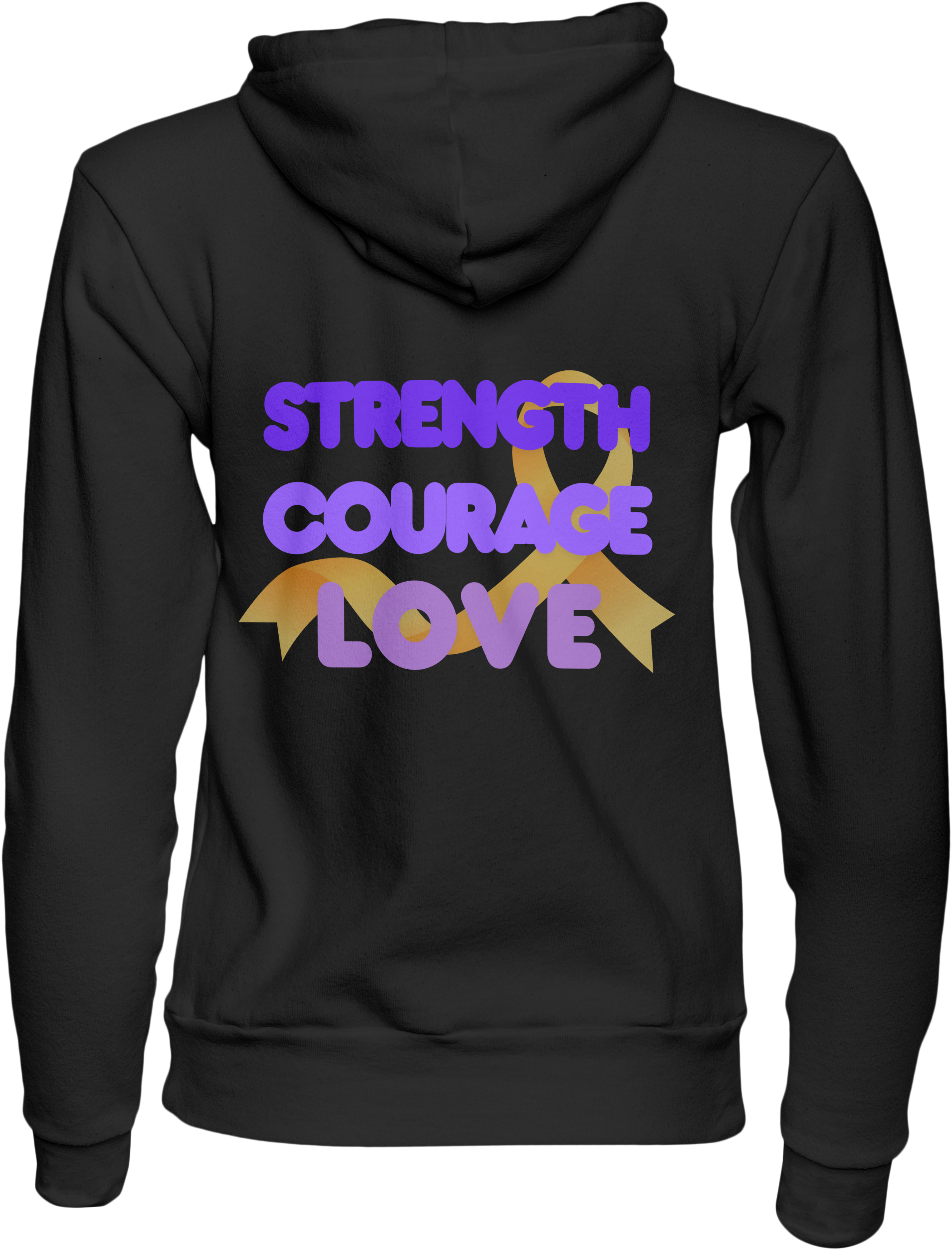 Team Delaney - Strength, Courage, Love Hoodie