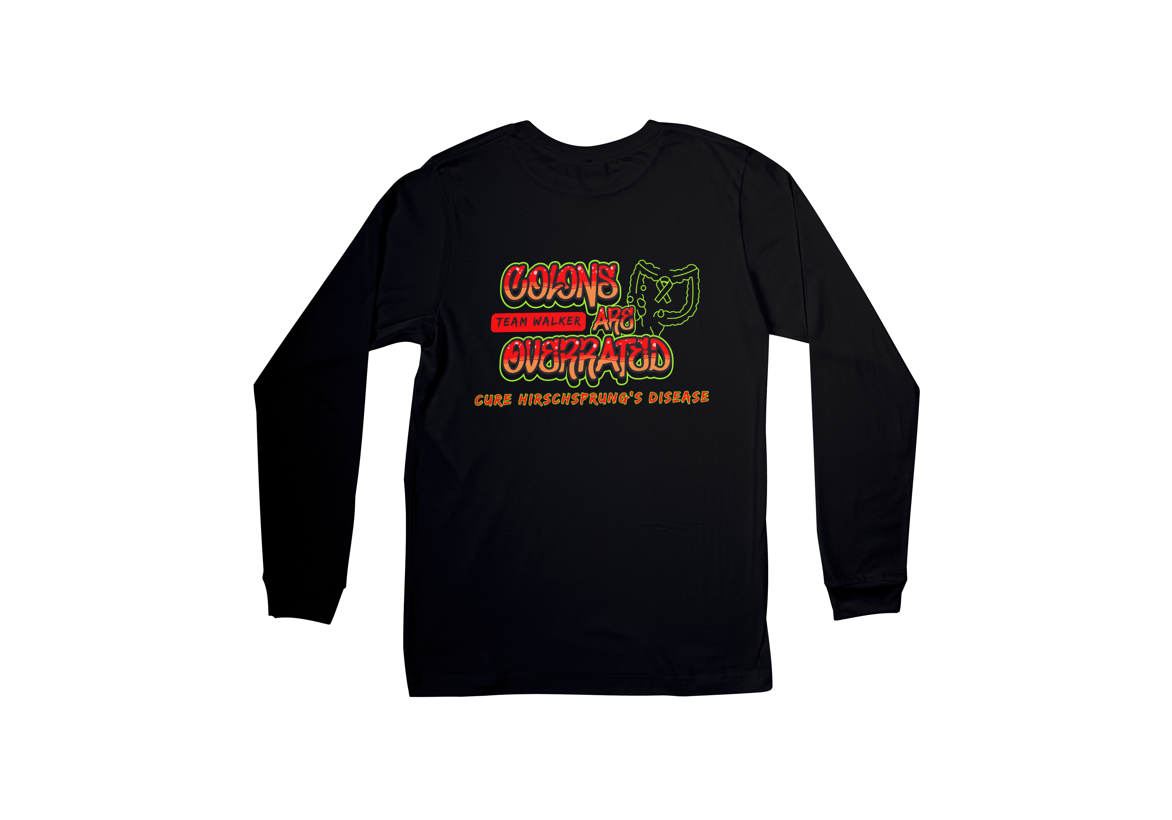 Team Walker - Colons are Overrated - Long Sleeve