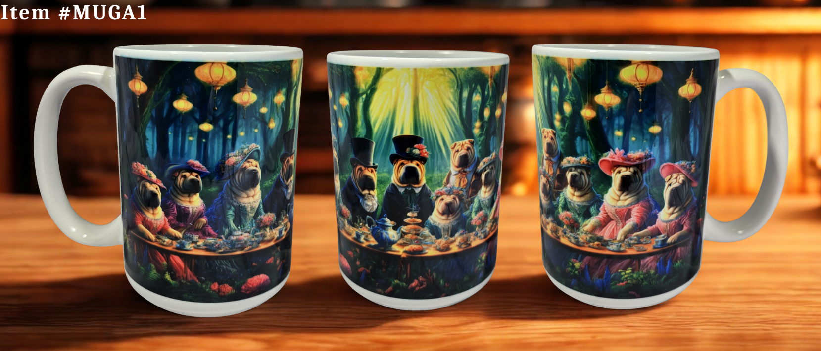 15 oz Ceramic Mug with Multiple Design Options | Beveled Bottom, Dishwasher & Microwave Safe | DKG Creations
