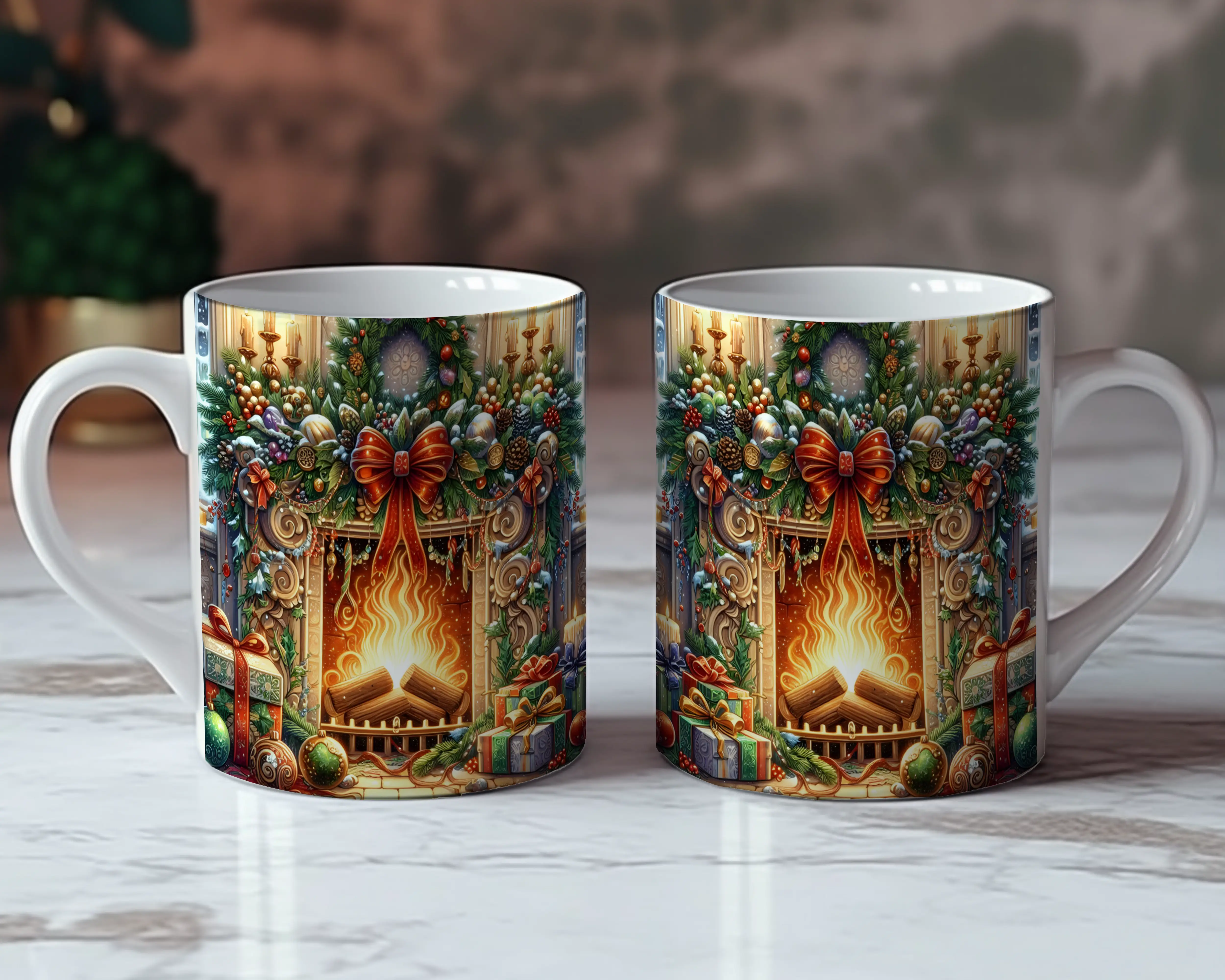 Cozy Fireside Christmas