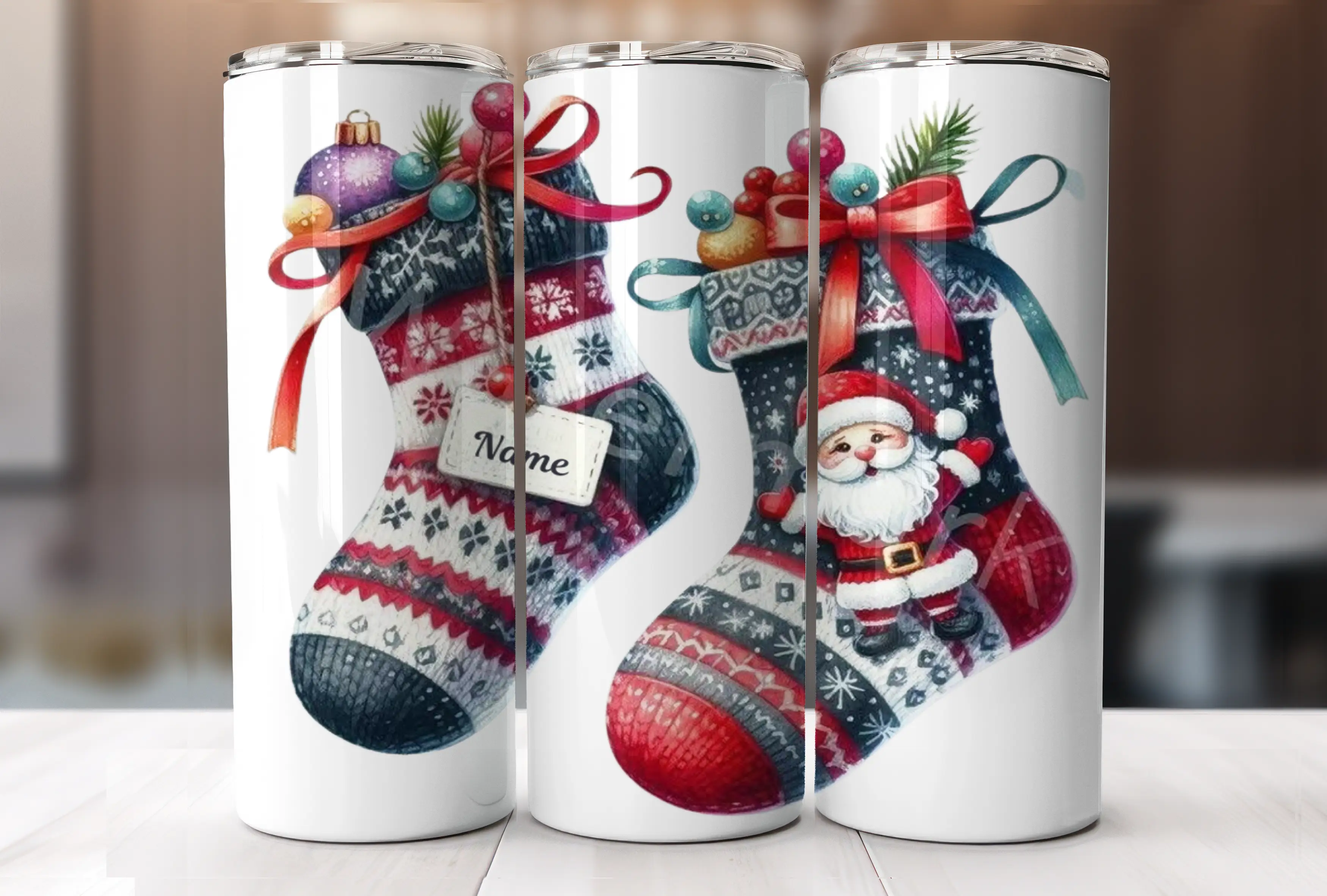 Santa's Stuffed Stockings (personalization available)