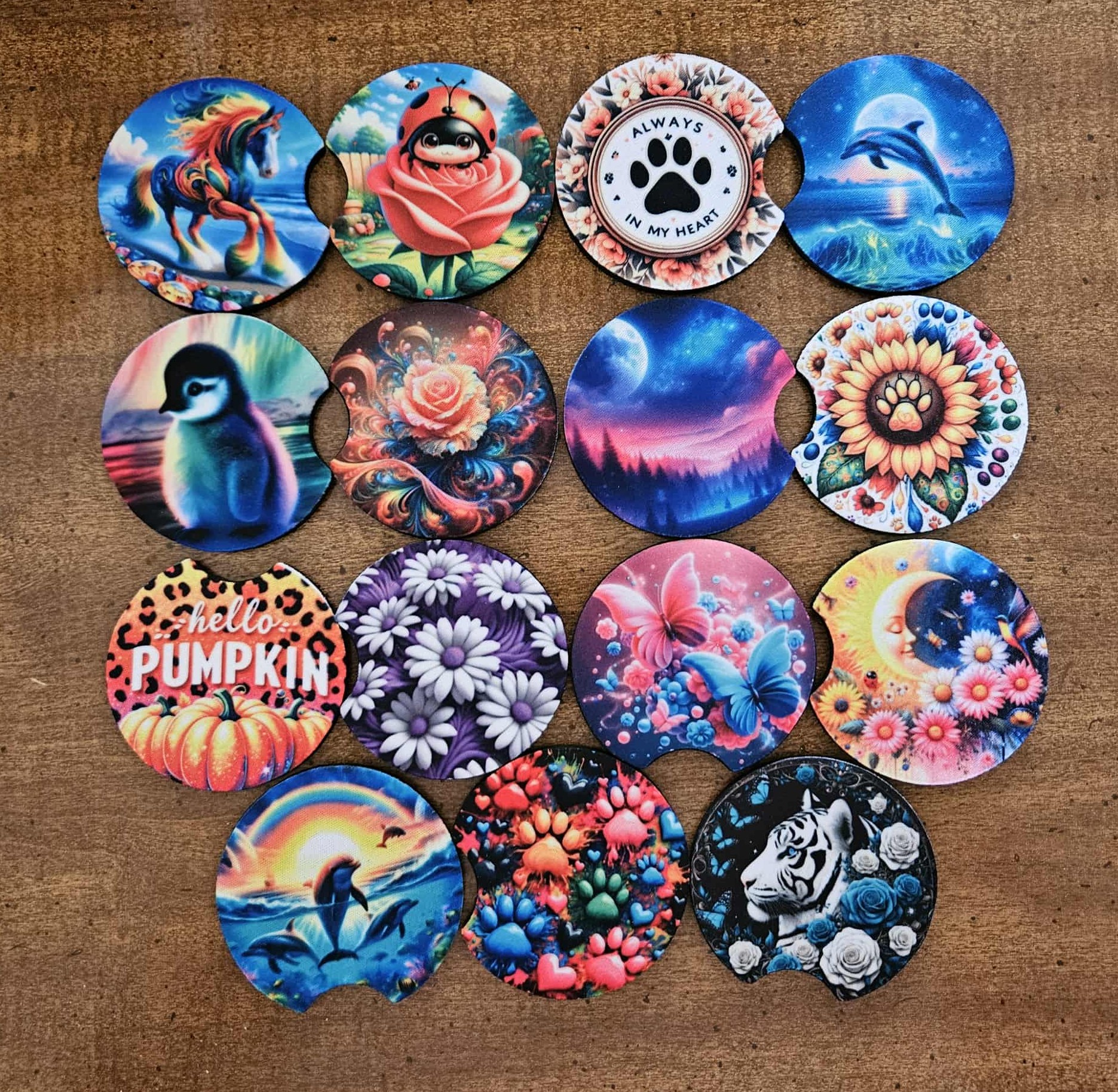 Car Coasters, Set #1