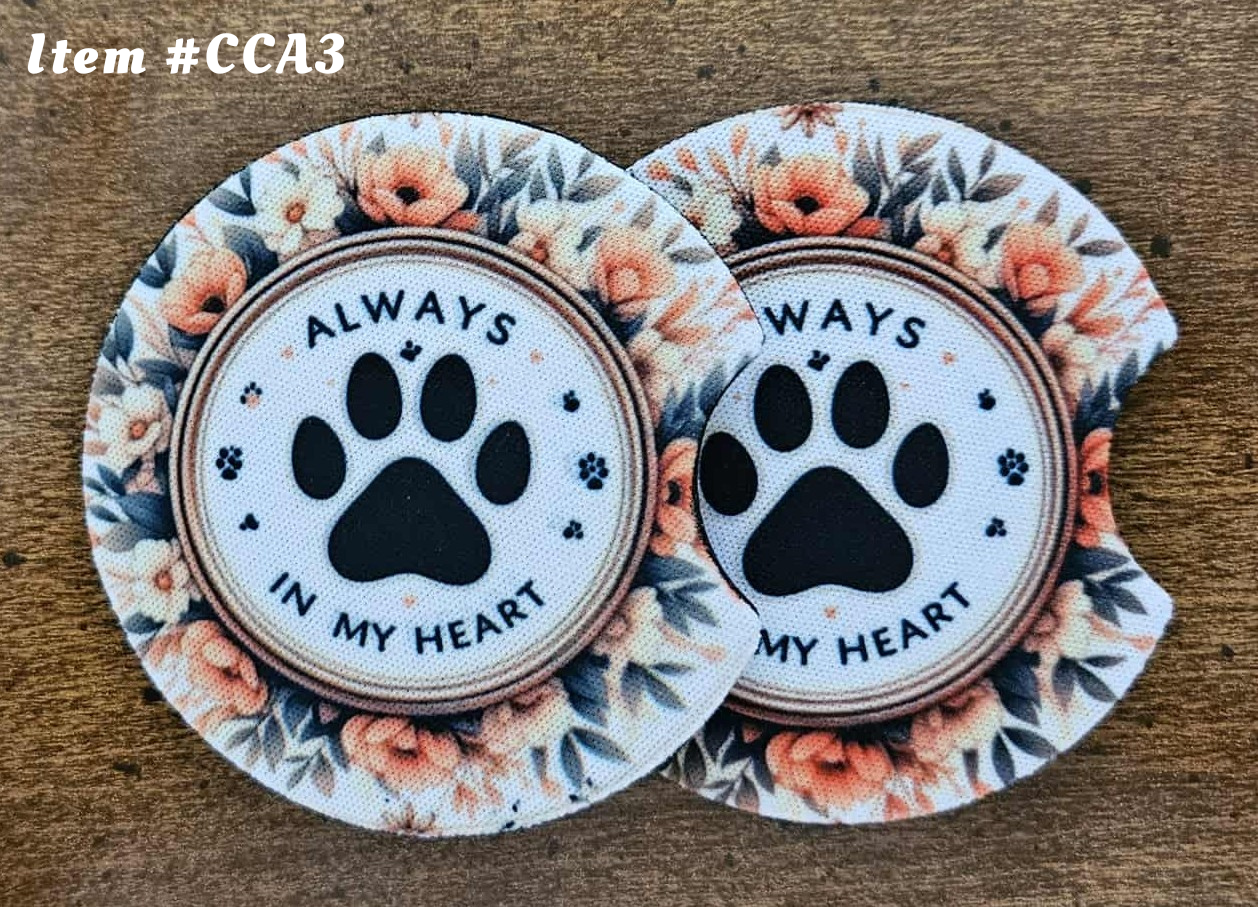 Car Coasters, Set #1