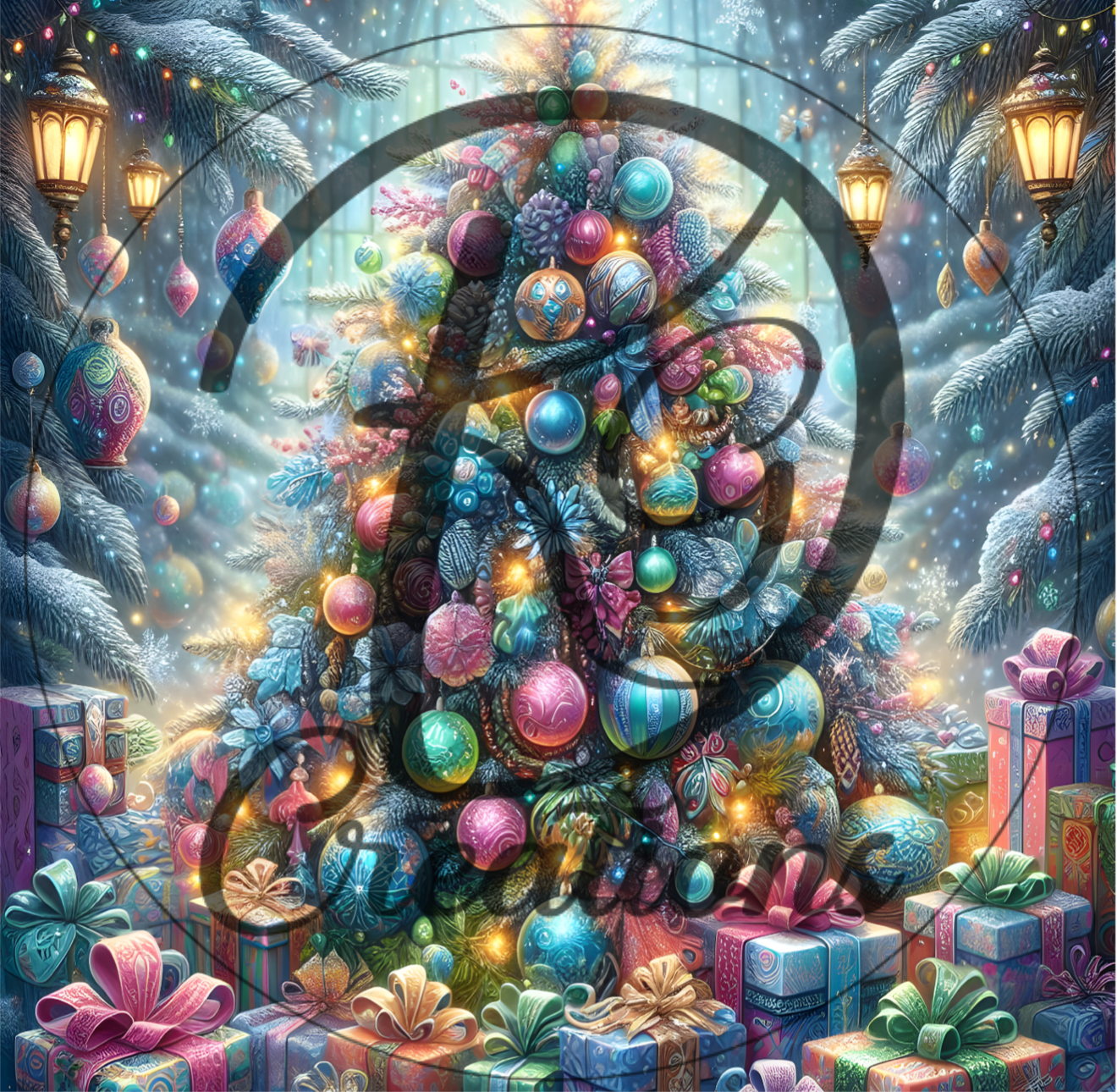 Radiant Holiday Tree