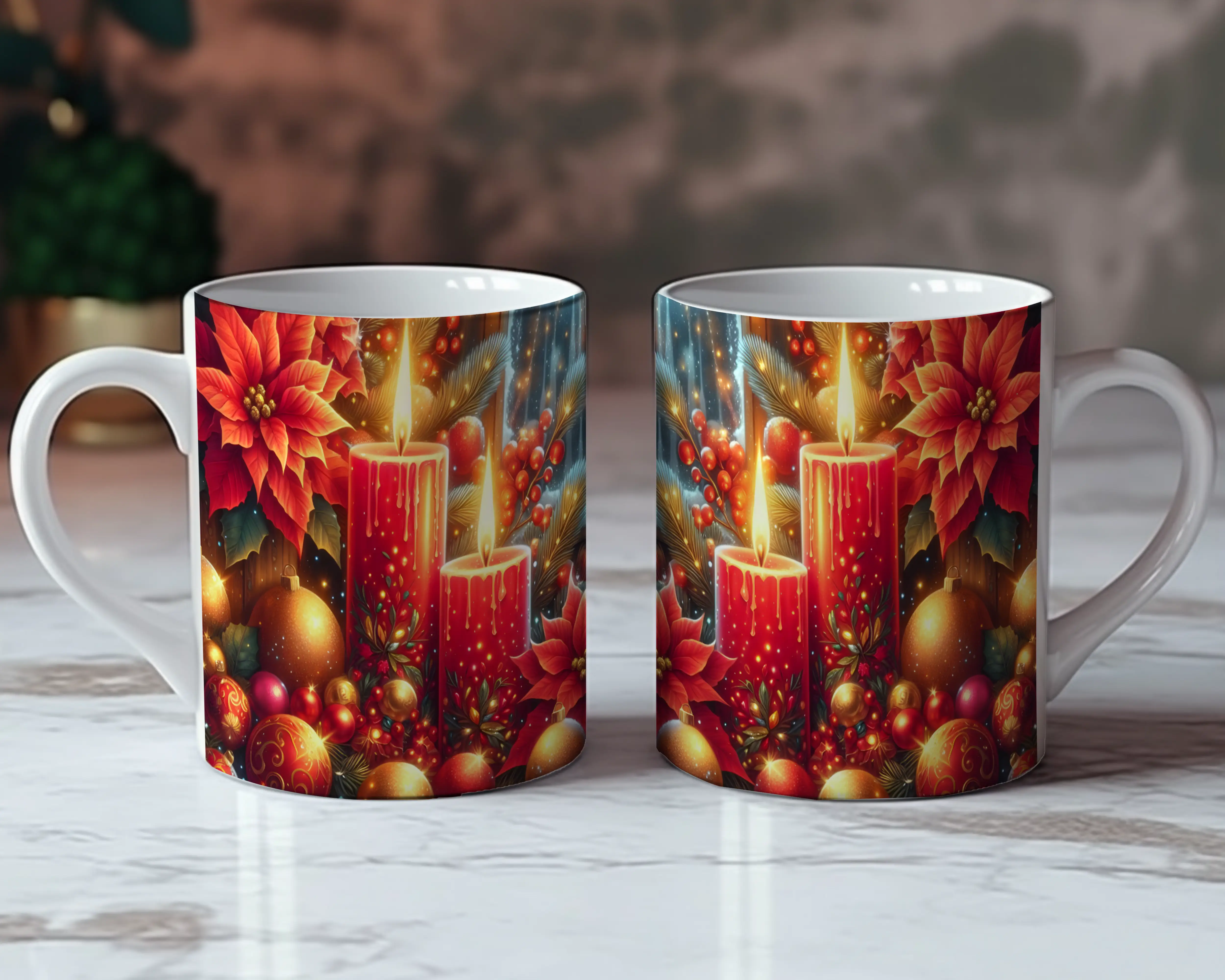 The Elegance of Christmas Candlelight