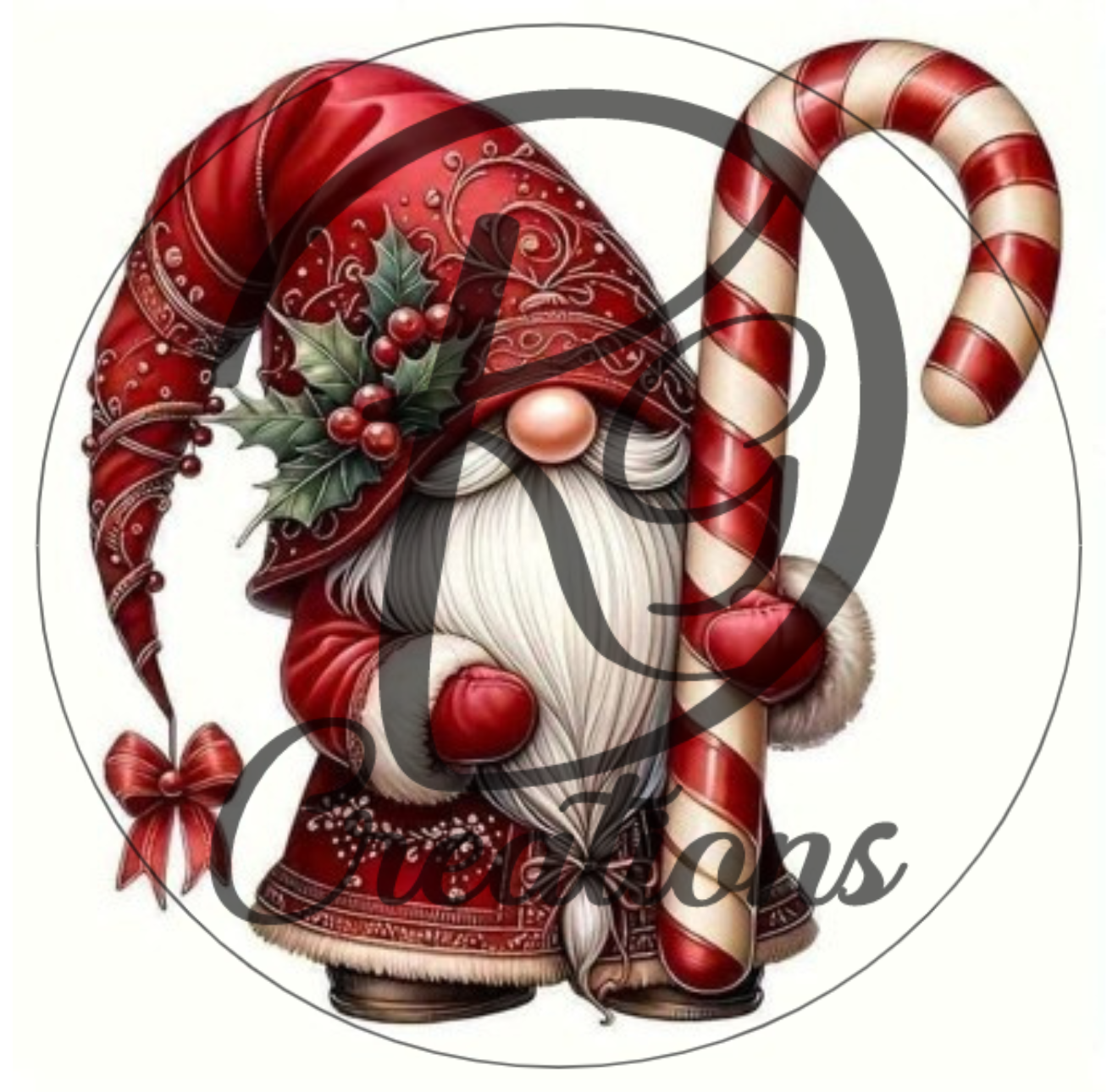 Peppermint Forest Gnome