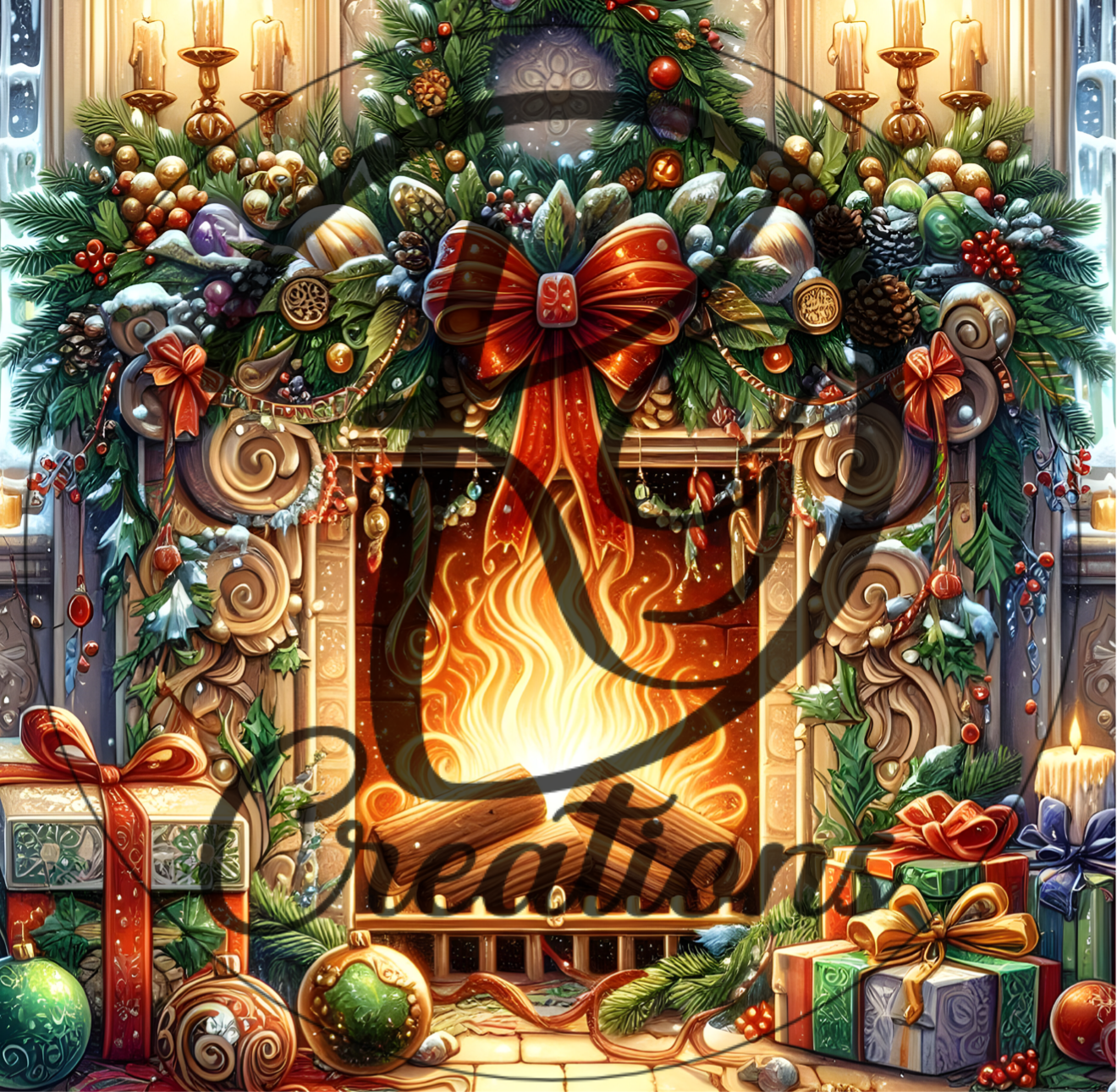 Cozy Fireside Christmas