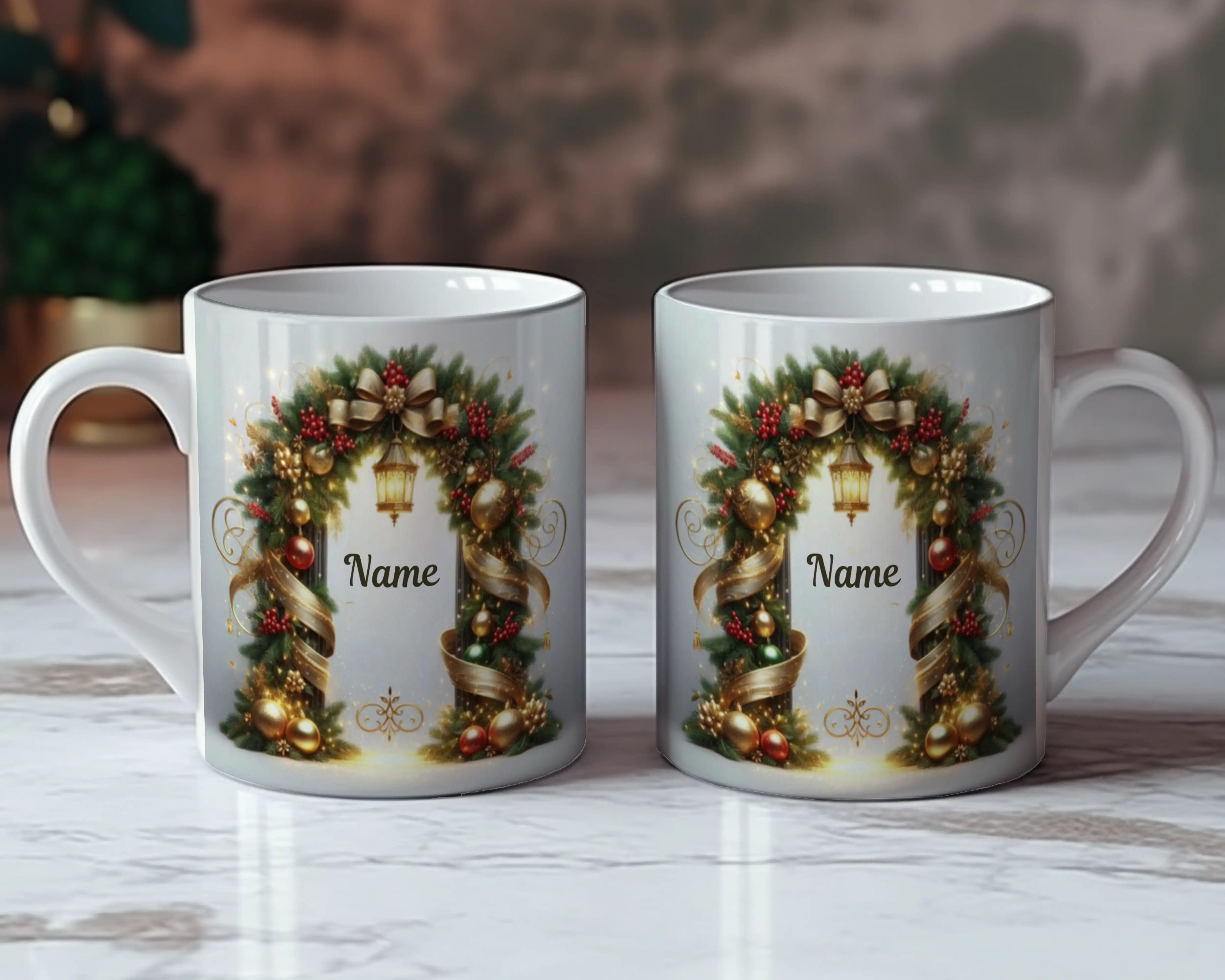 Doorway to Christmas (personalization available)