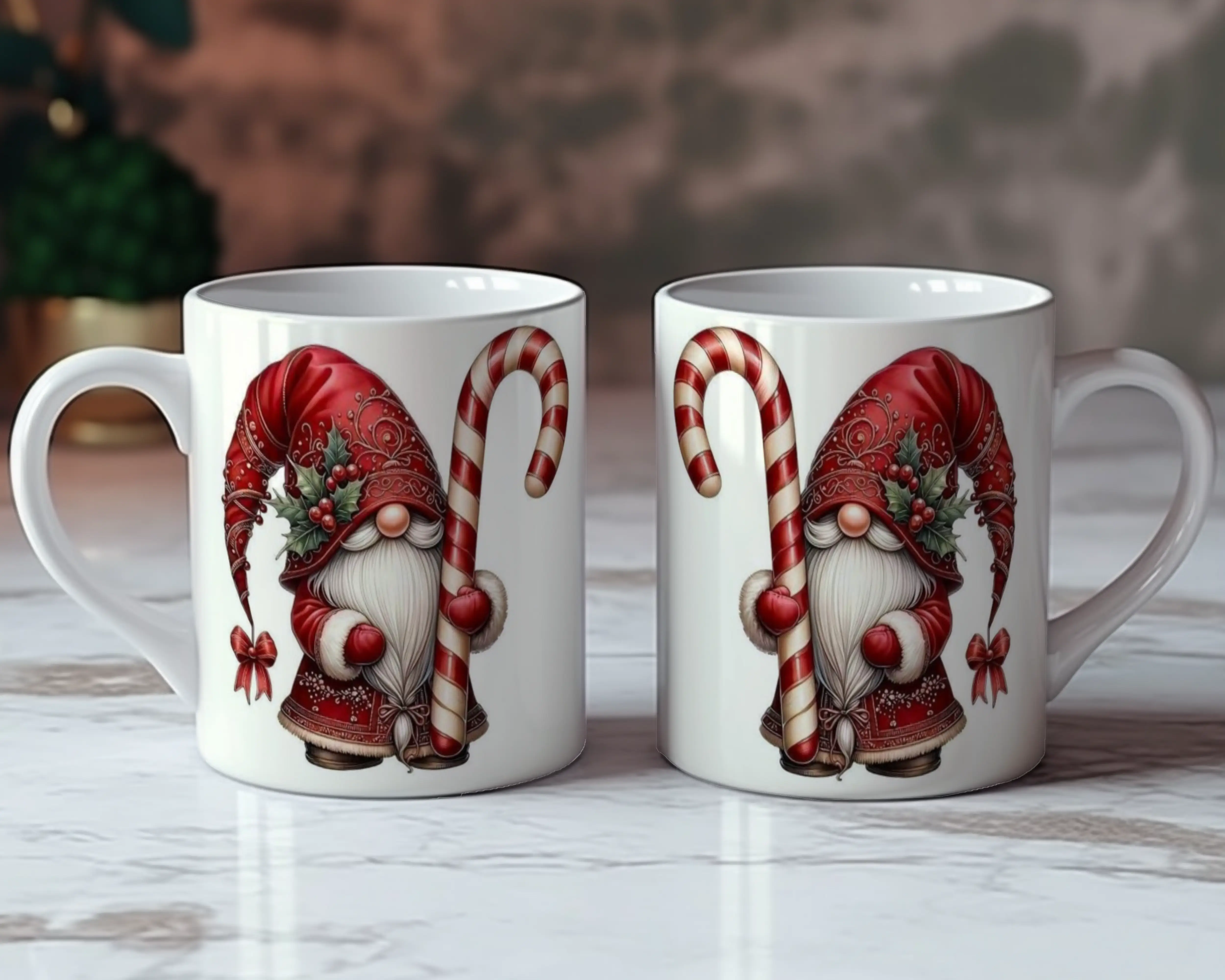 Peppermint Forest Gnome