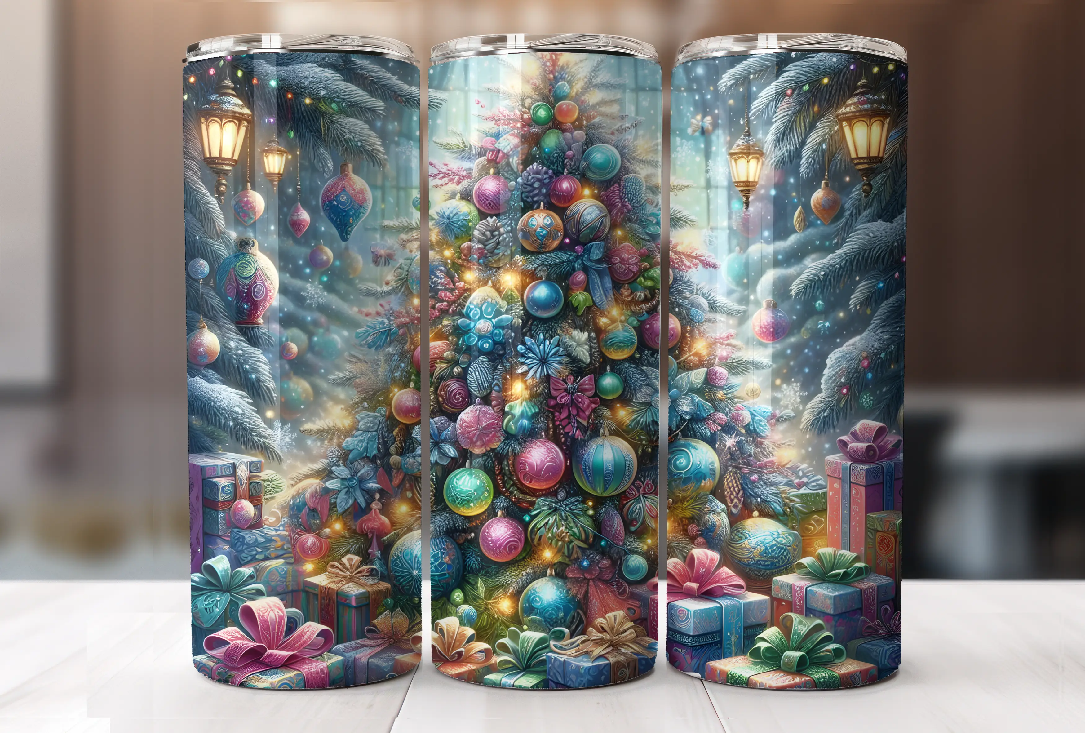 Radiant Holiday Tree