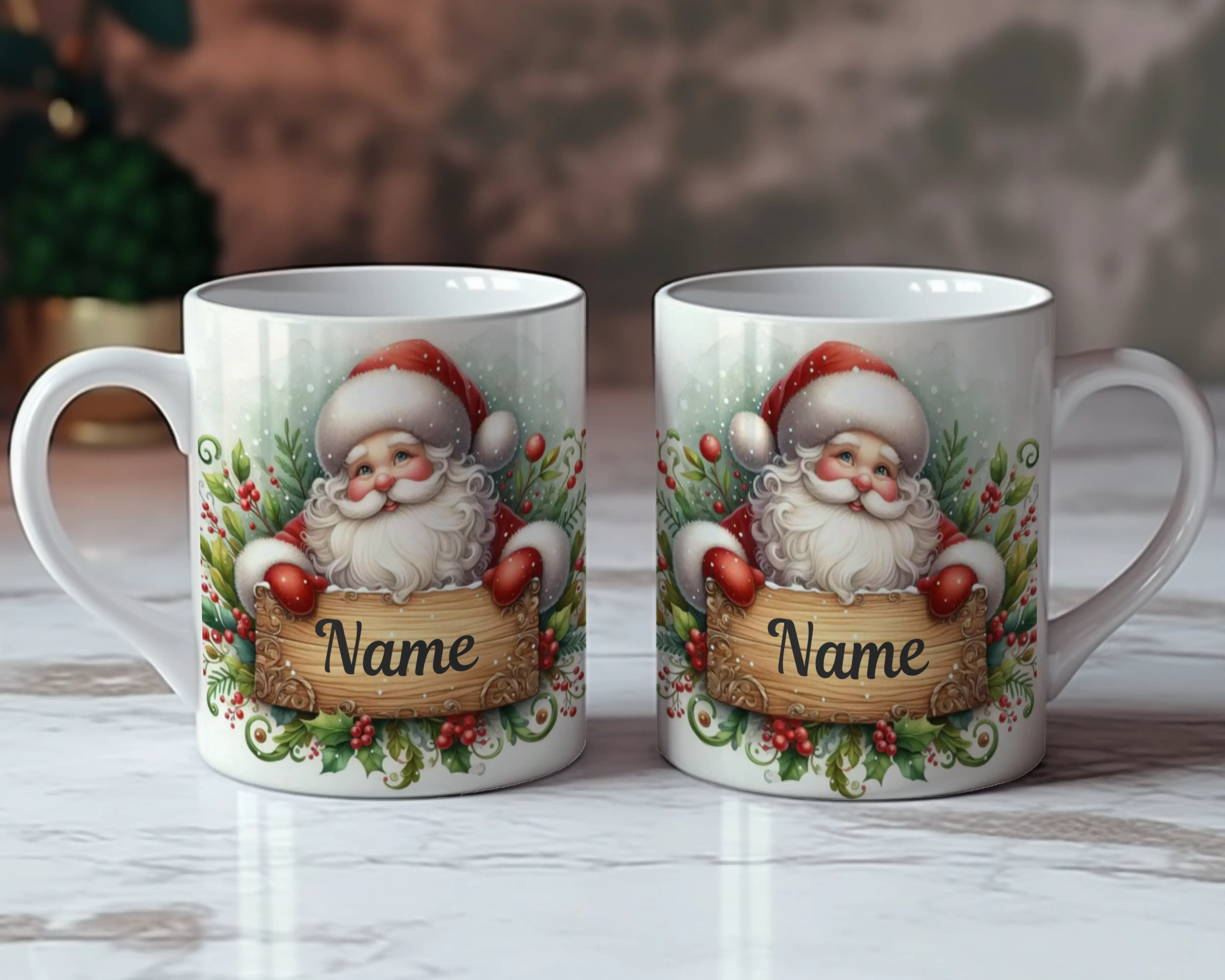 A Sign from Santa (personalization available)