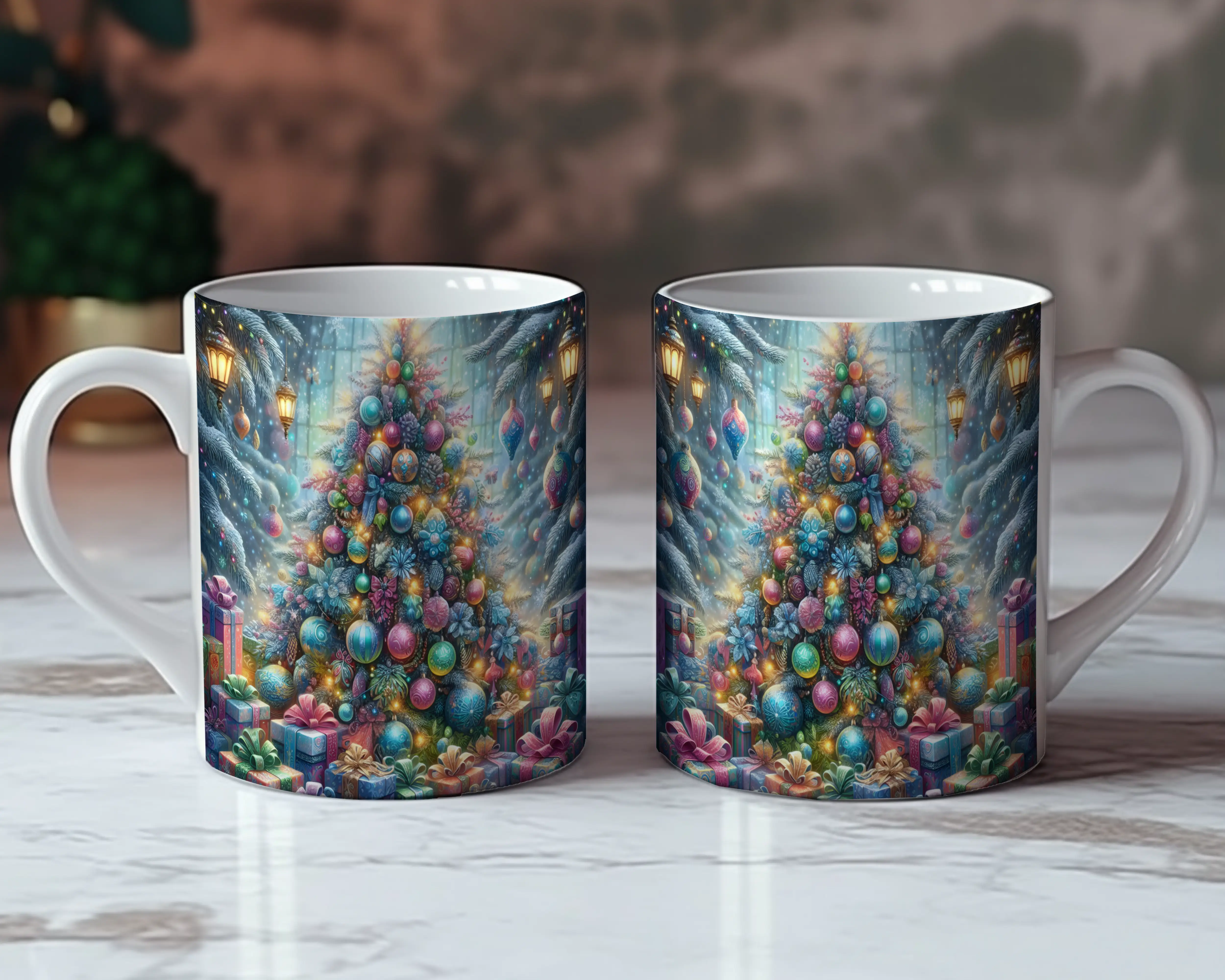 Radiant Holiday Tree