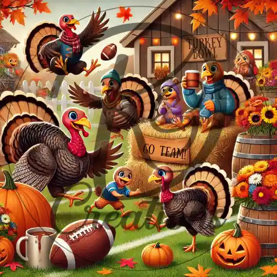 Turkey Bowl Touchdown