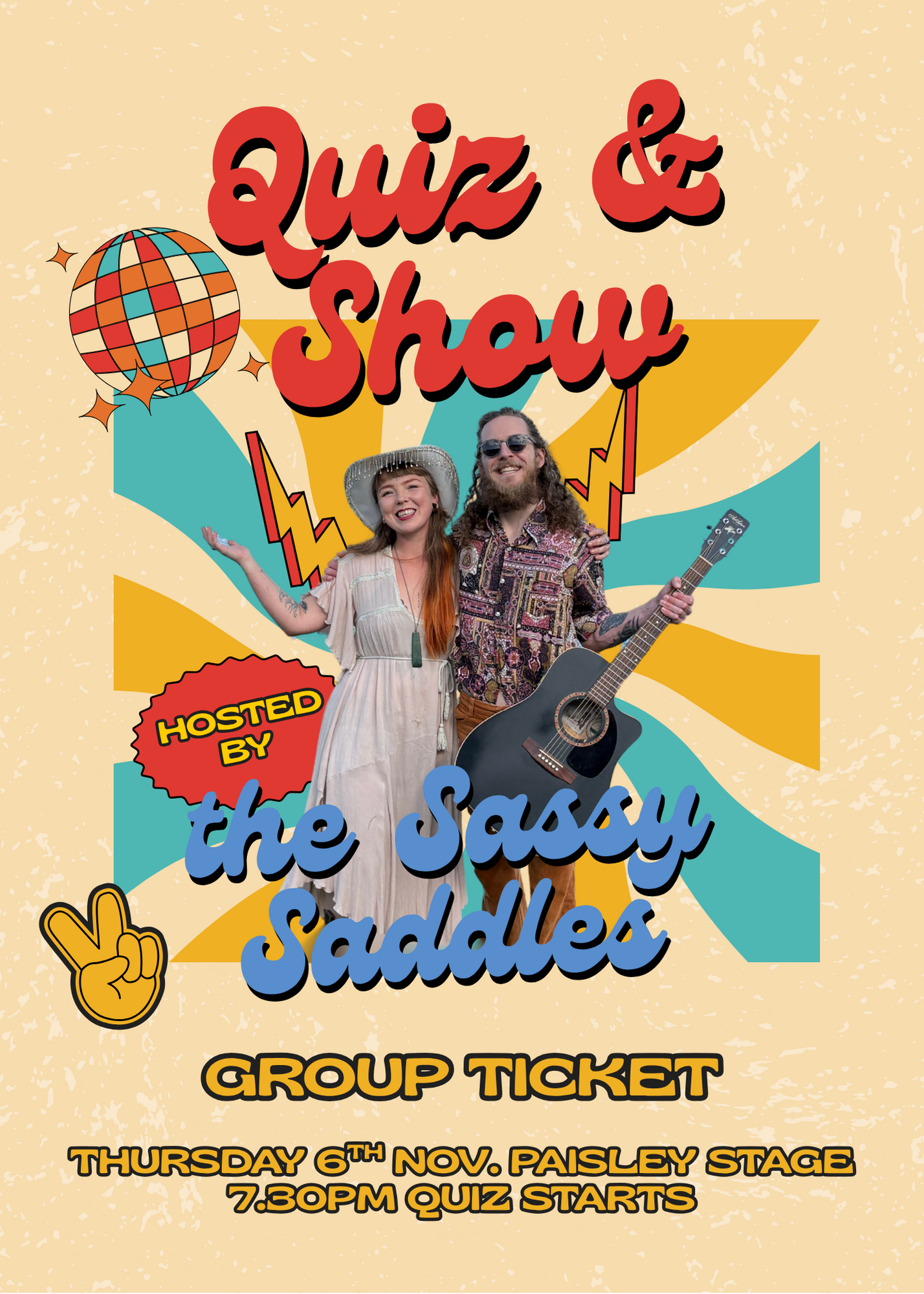 Music Quiz & Live Show (Group Ticket)