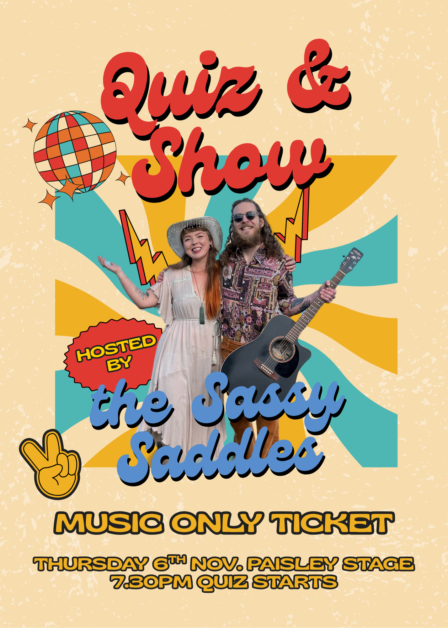 the Sassy Saddles Live (Music/Spectator only)