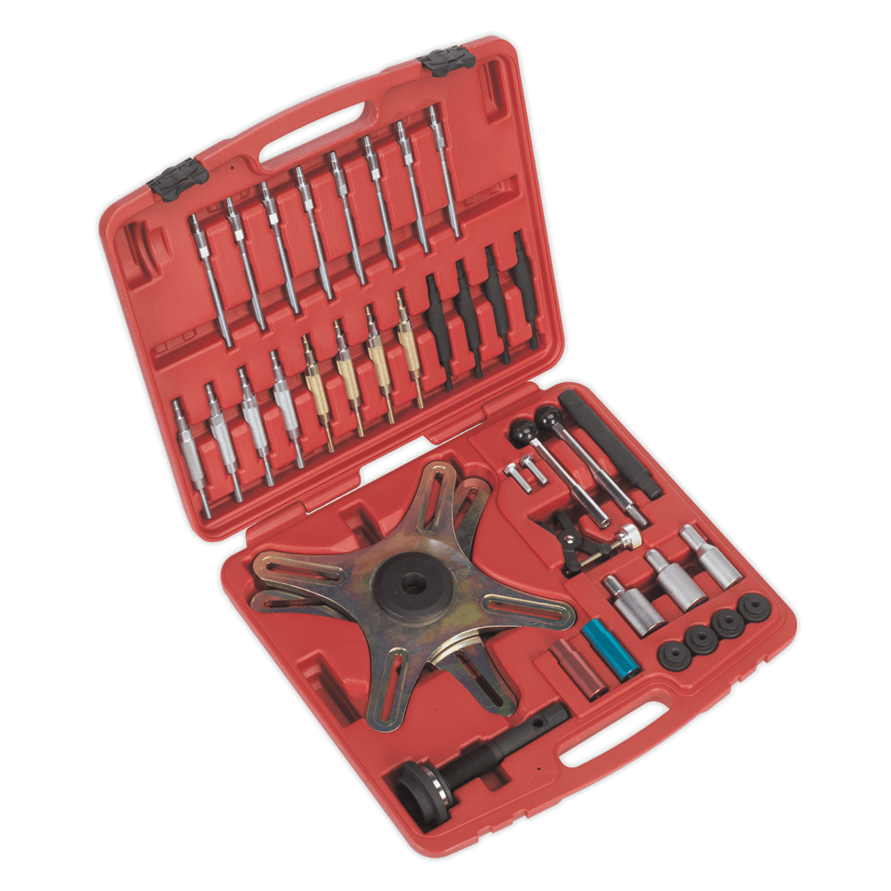 Universal hub puller and slide hammer set