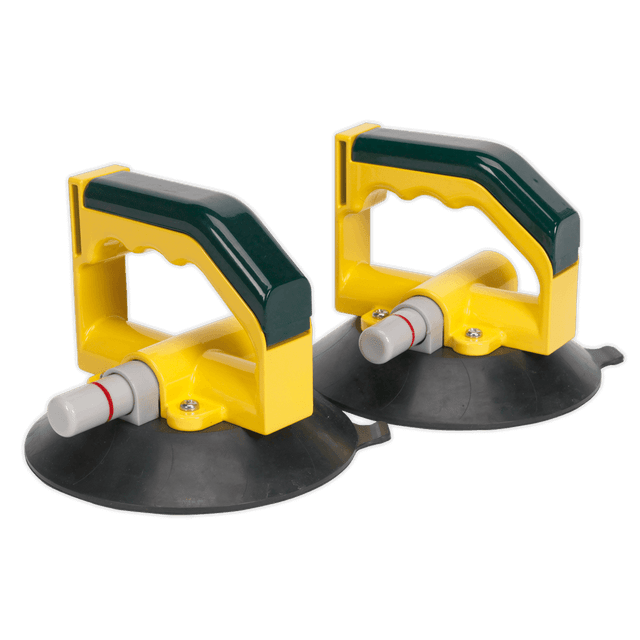 Double suction cup lifters