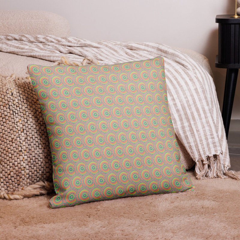 Patterned Decorative Cushion