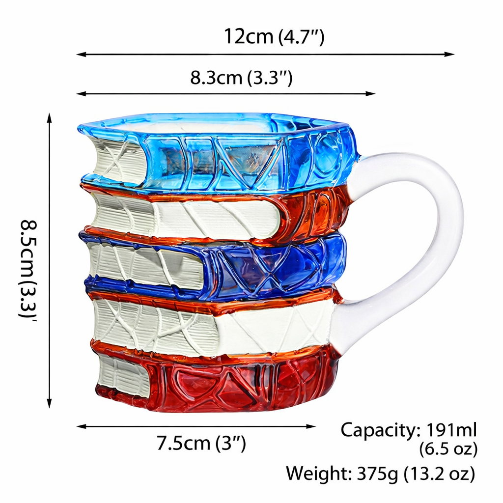 📚 Painted Book Mug Wholesale in China