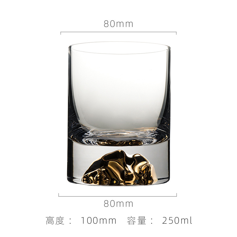 🏔 Mountain Whiskey Glass Wholesale in China