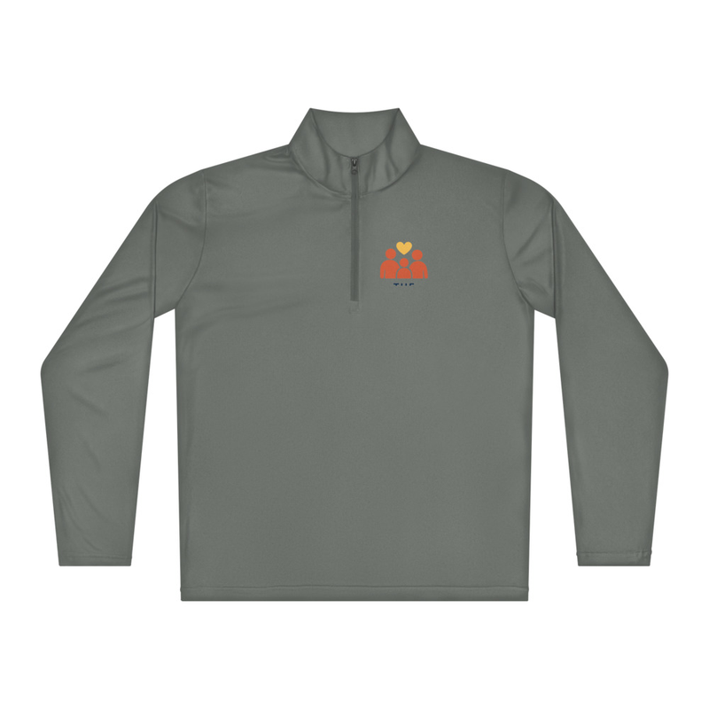 Lightweight quarter-zip pullover