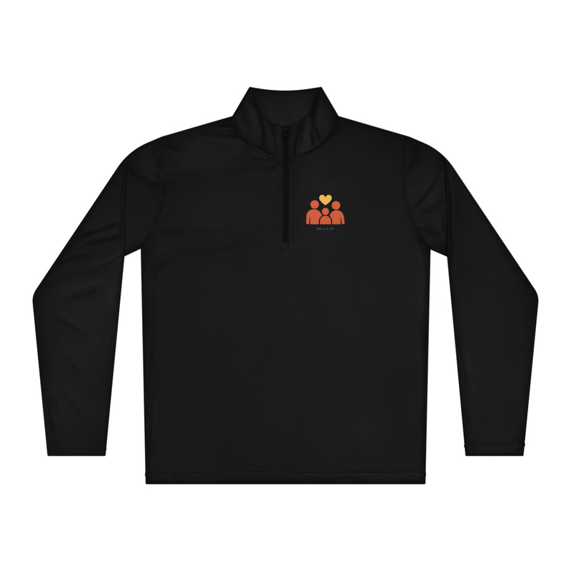 Lightweight quarter-zip pullover