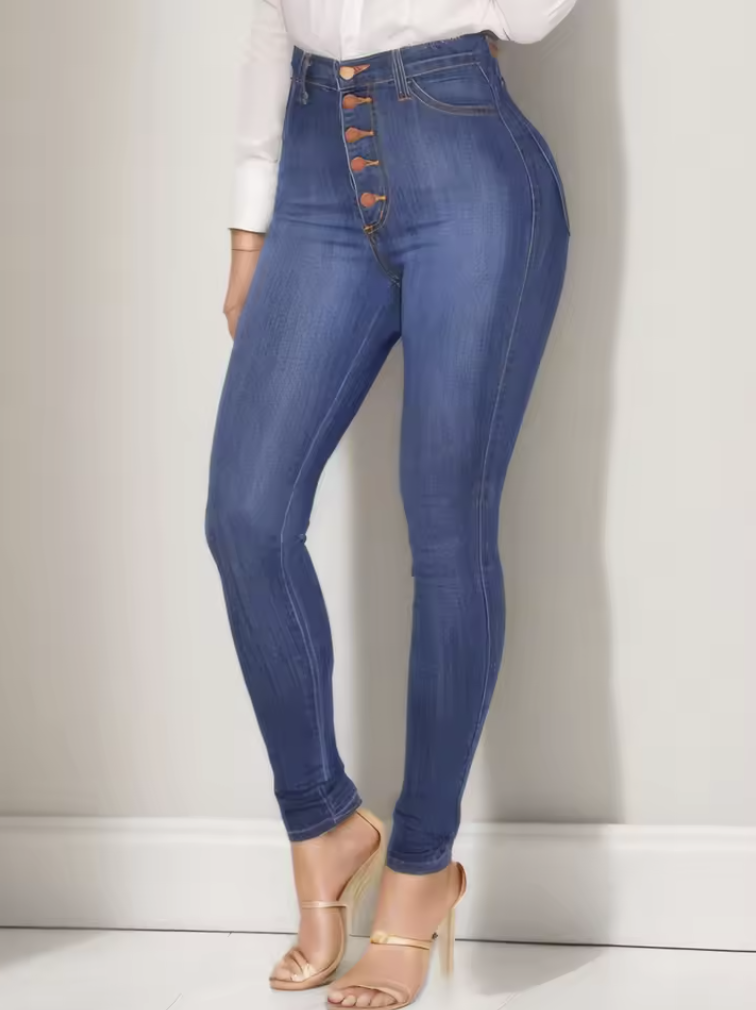 High Waist Skinny Jeans