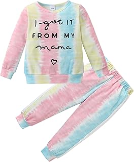 Tie Dye Kids Pajama Set