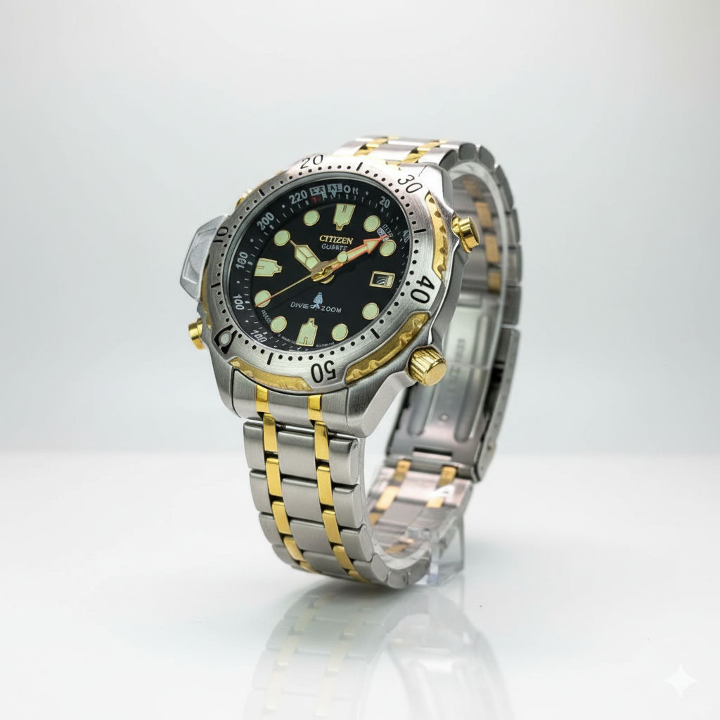 RELÓGIO MASCULINO AQUALAND PROMASTER ECODRIVE 5810 FUNCIONAL 