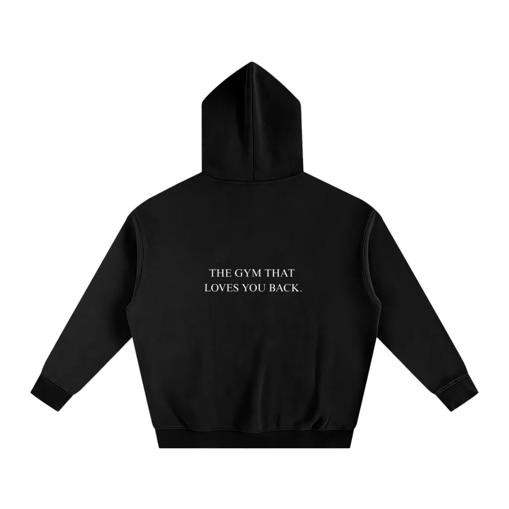 Black "U.F" Hoodie.