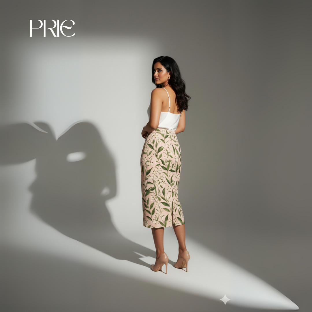 Spring Reverie Midi Skirt