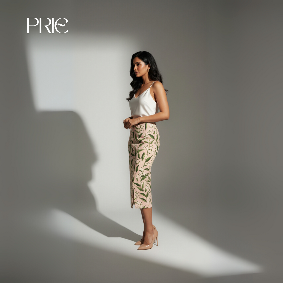 Spring Reverie Midi Skirt