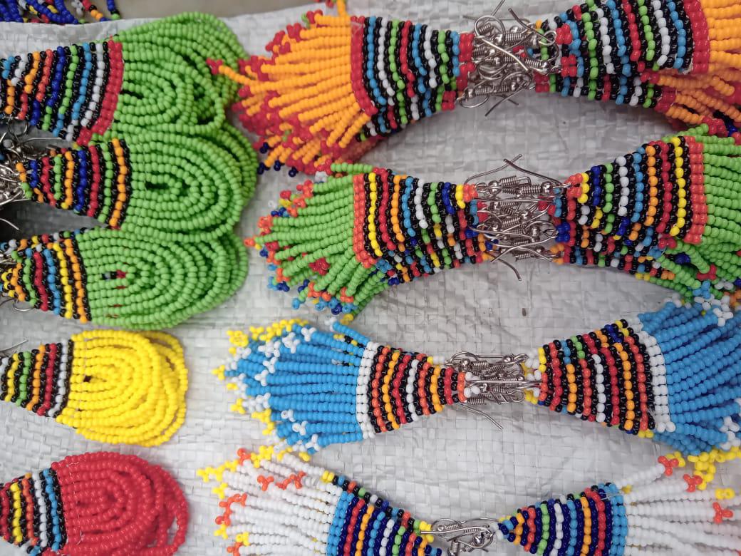 Handcrafted Beaded Earrings