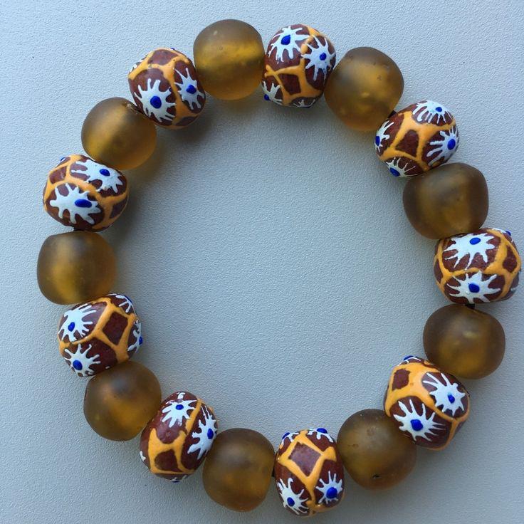 Handmade African Beaded Bracelet