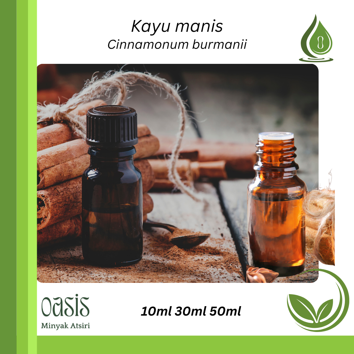 Cinnamon oil/ Kayu manis