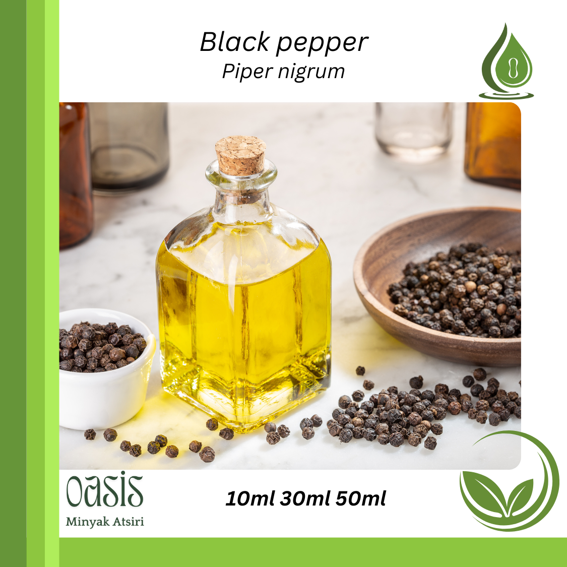 Black pepper oil/ Lada hitam