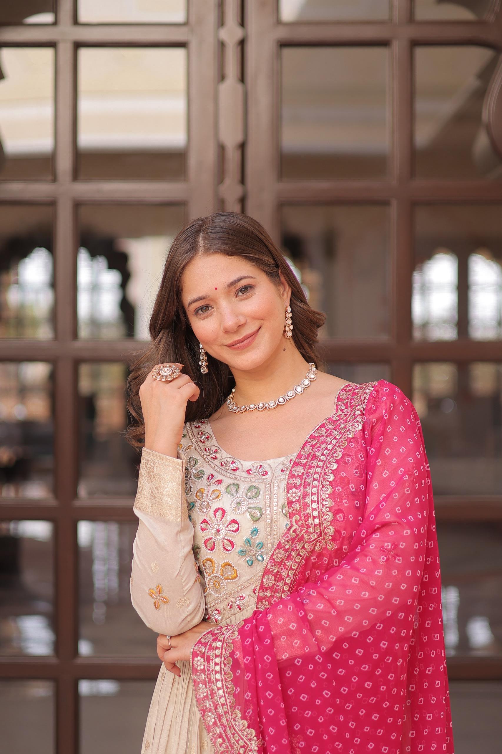 🥳 GOWN DUPATTA COLLECTIONS-2025 👗