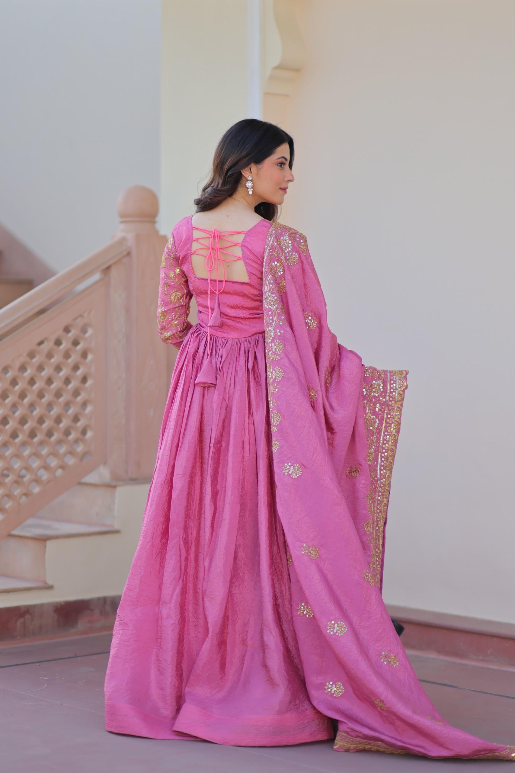 🥳 GOWN DUPATTA COLLECTIONS-2025 👗