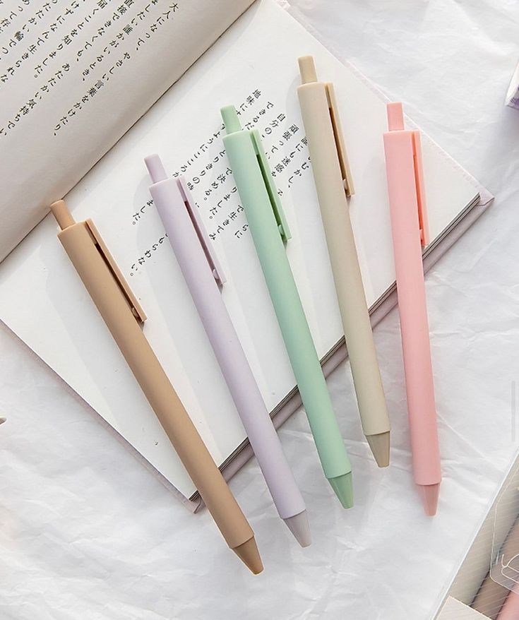 Pastel Color Ballpoint Pens