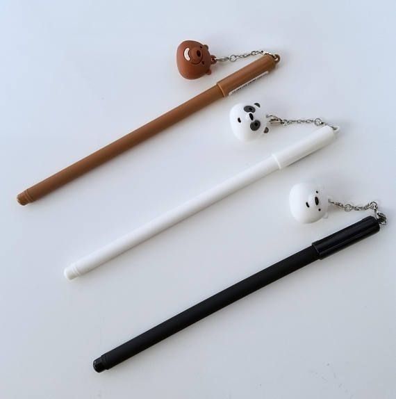 Cute Animal Face Gel Pens