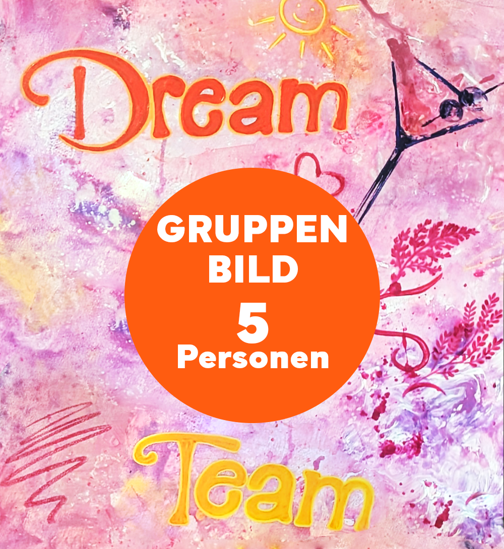 5 Personen Teamevent - Gruppenbild