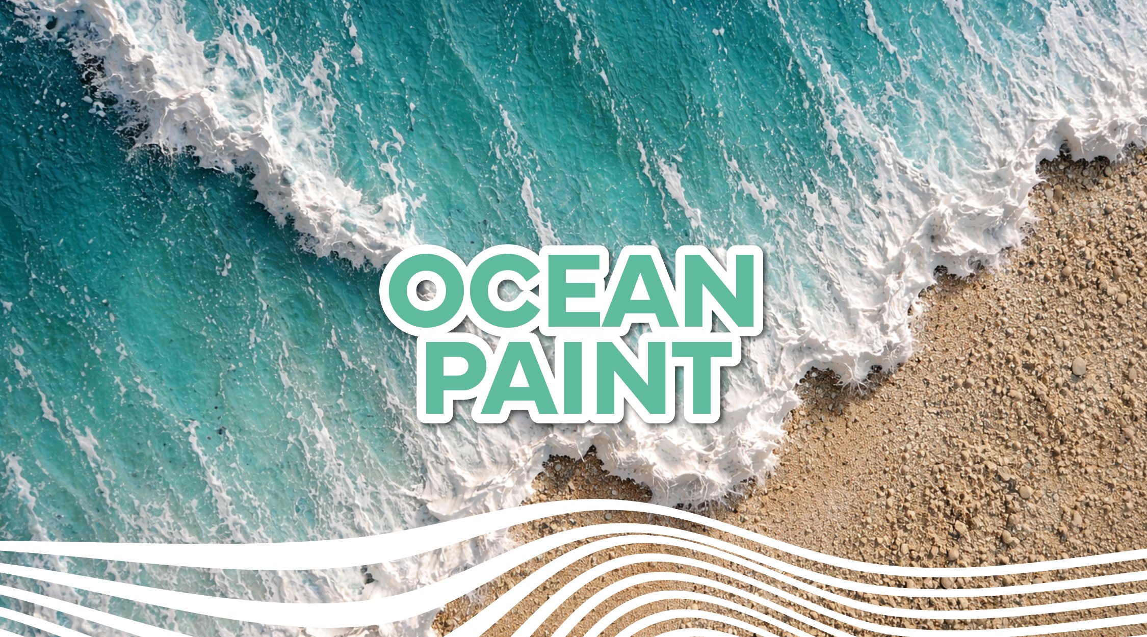 Ocean Paint - Sand & Spachtelmasse // DO 21.05.26